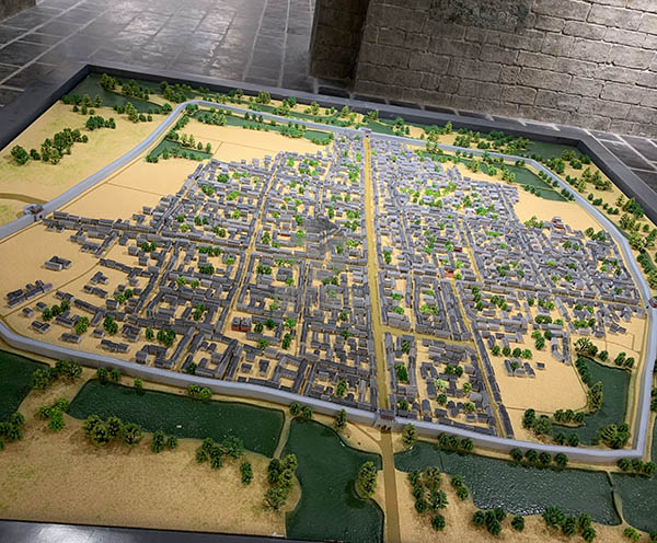 临潭县建筑模型